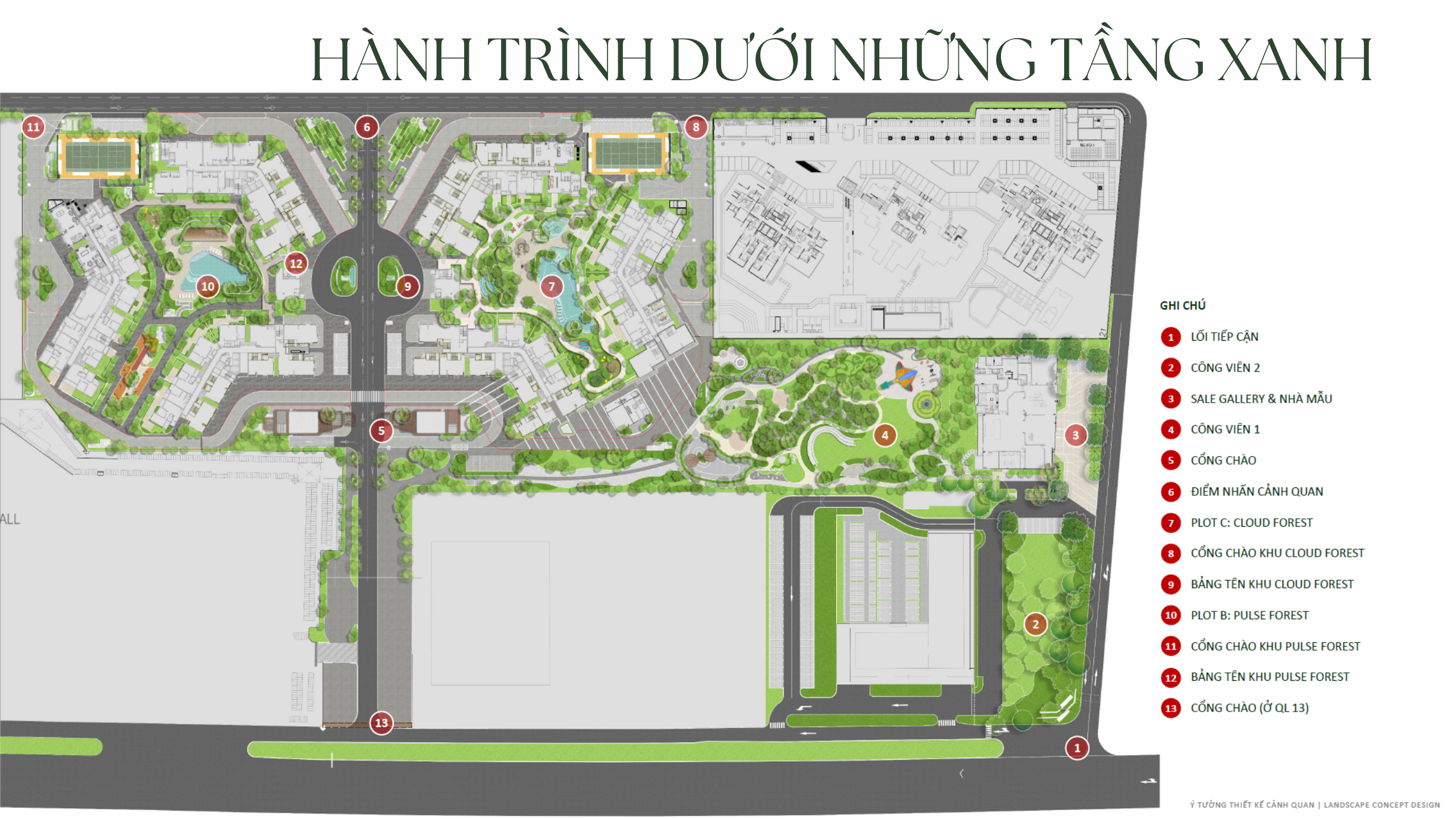 Mặt bằng tổng thể Norton Park