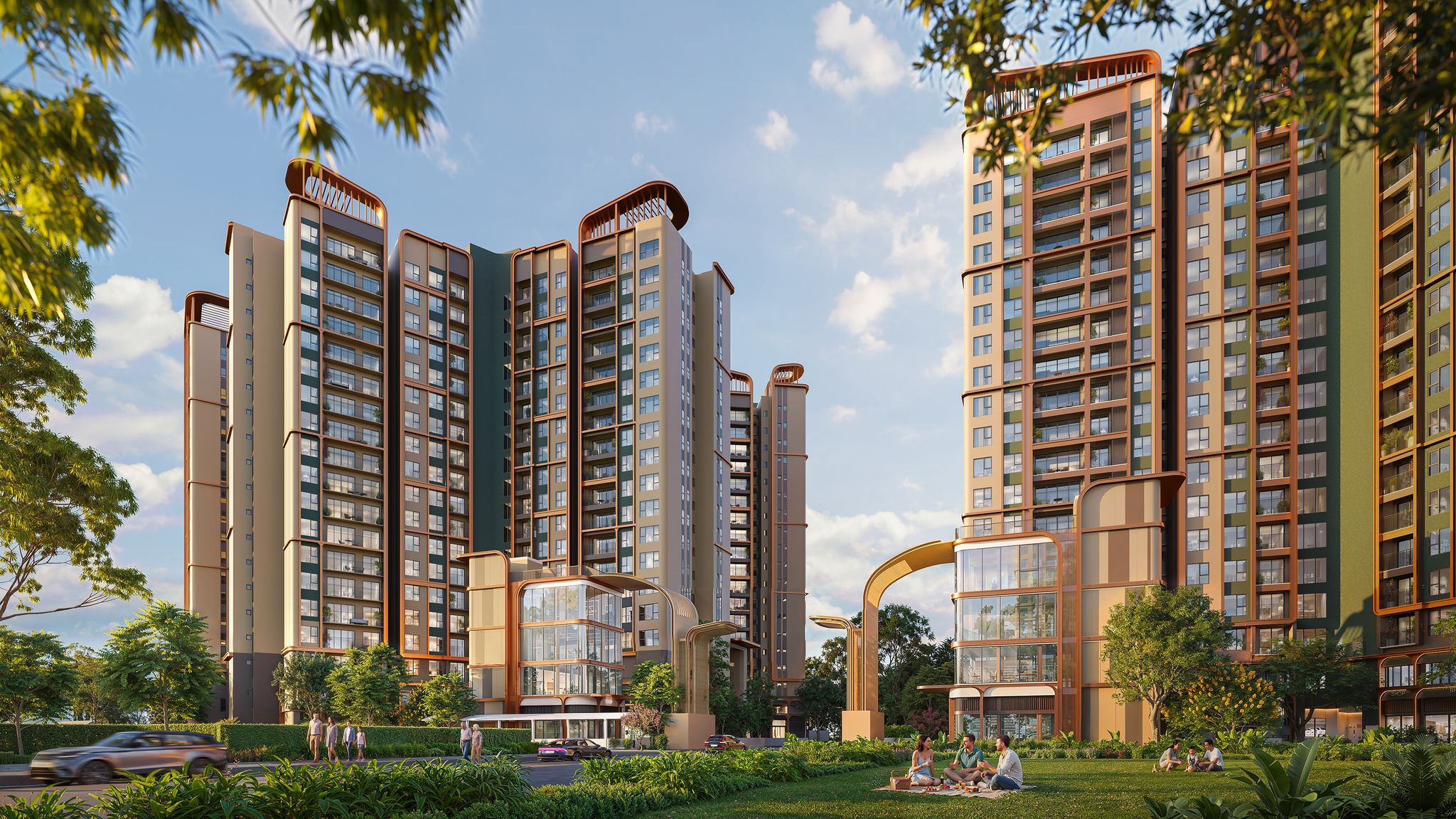 Phối cảnh kiến trúc Norton Park